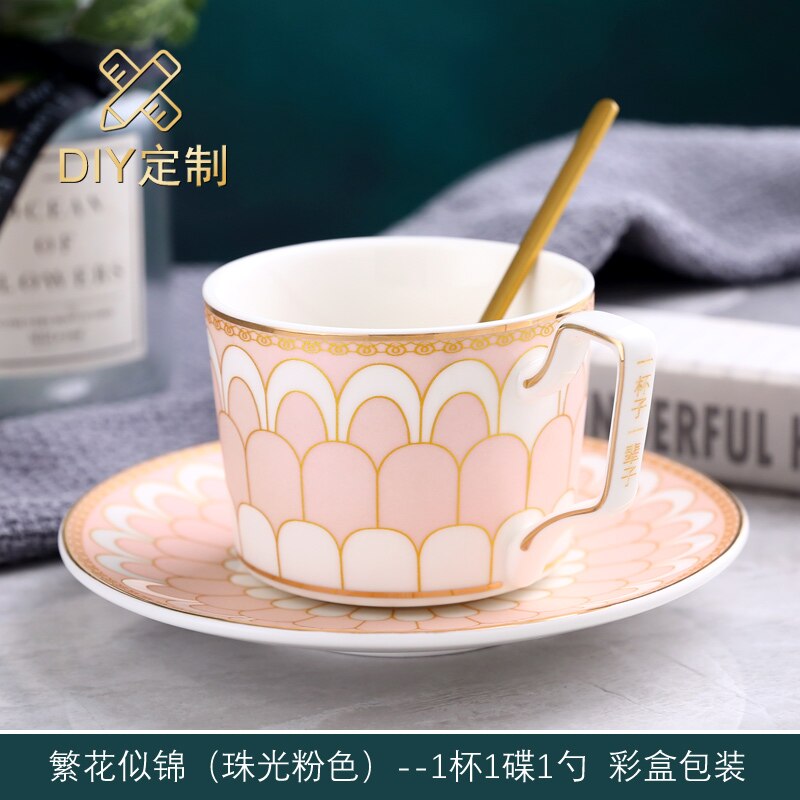 Cute Modern Coffee Cup And Saucer Set Travel Eco Friendly Cup And Saucer Drinkware Filizanki Do Kawy Reusable Mug BD50CS: style6