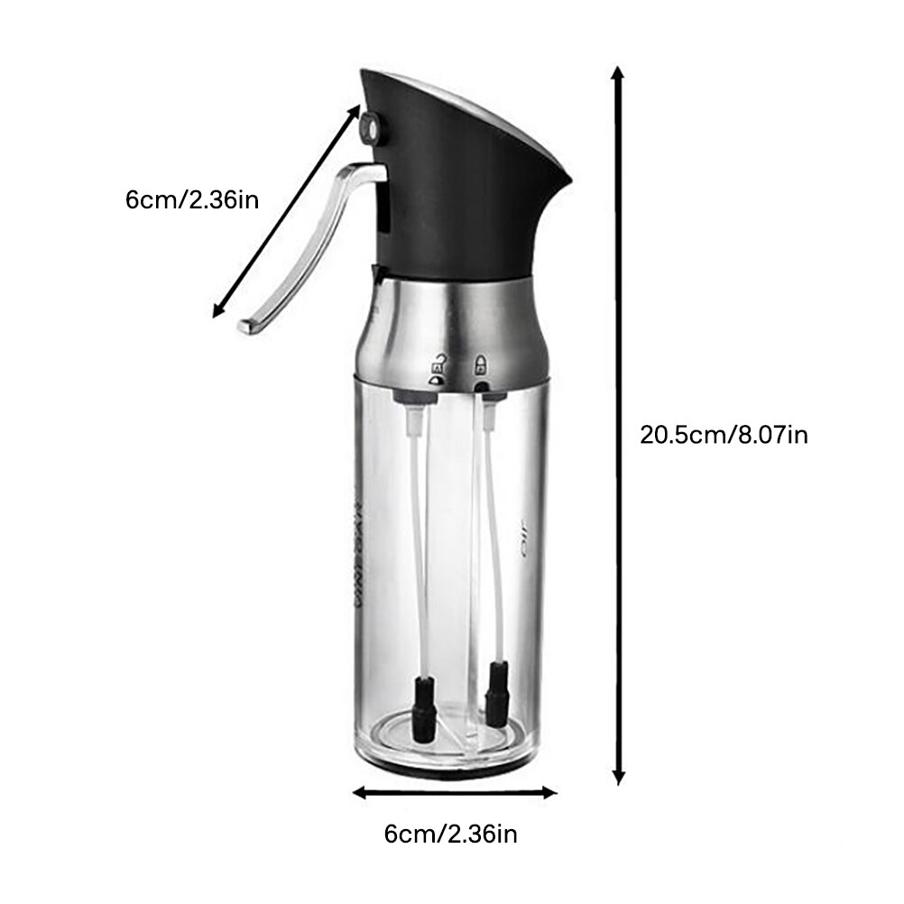 2-in-1 Oil Sprayer Kitchen Dosage Oil Sprayer Seasoning Mist Dispenser