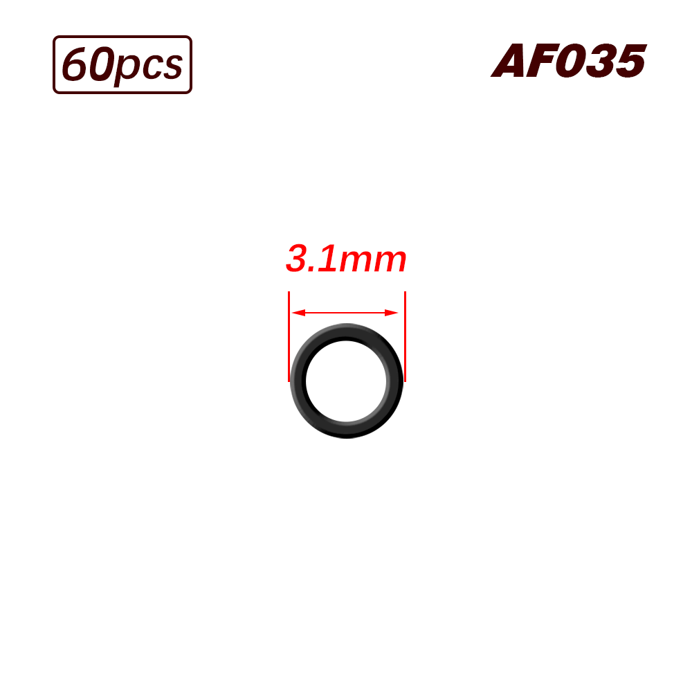 50 Stuks Karpervissen Boilie Bait Ringen Voor Hair Rigs Pop Ups Boilies Hookbait Hair Rig Ring Methode Feeder Karper vissen Accessoires: 50pcs-Round-3.1mm