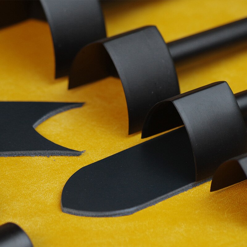 DIY Leder Gürtel Schwanz Schneiden Werkzeug Halbrunden Halbe Runde Scharf Messer V bilden Brieftasche Kreisbogen schlagen für Leder Handwerk