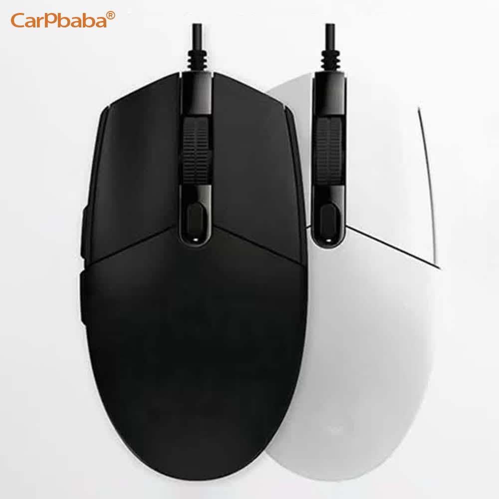 Carpbaba G102 Wired Lightweight Computer Mouse 1000dpi RGB Ergonomic Esports Gaming Mouse PC Gaming Laptop Office Accessories