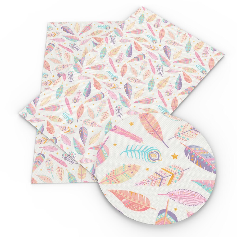 Veer Dreamcatcher Pijl Glitter Pu Kunstleer Kunstleer Stof Synthetisch Diy Waterdichte Naaien Boog Tas Broche Auto 20X33CM: 1111345007