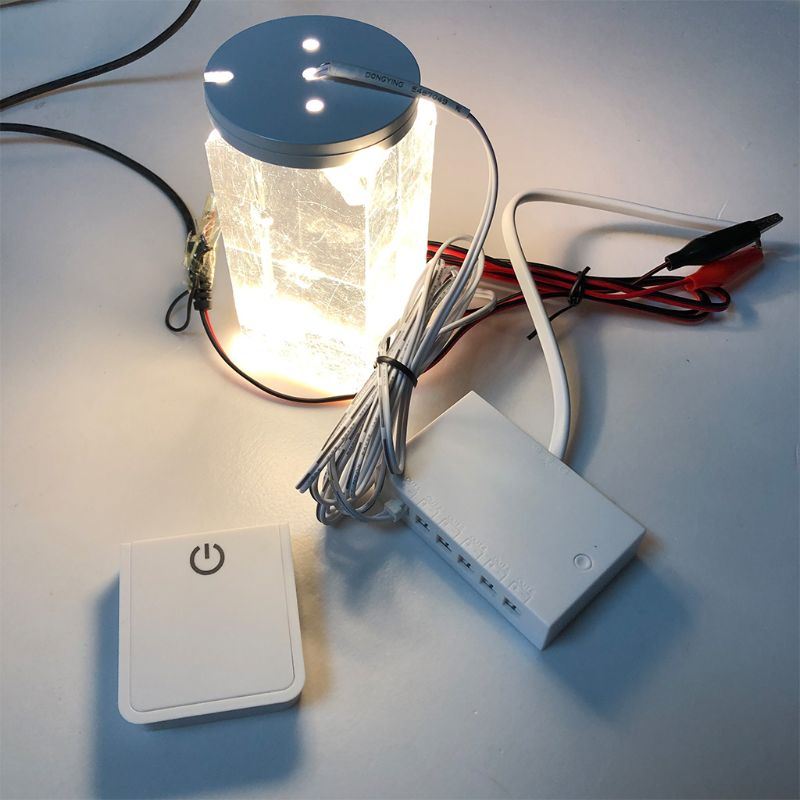 12V-24V 5A Wireless Control Touch On/OFF Switch for Cabinet Corridor Light Fan