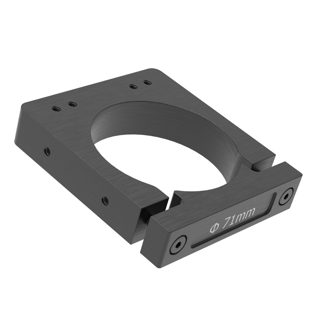 Router spindel montering diameter 43mm, 52mm, 65mm, 71mm, 80mm aluminium spindel klämfäste för cnc router gravyr maskin