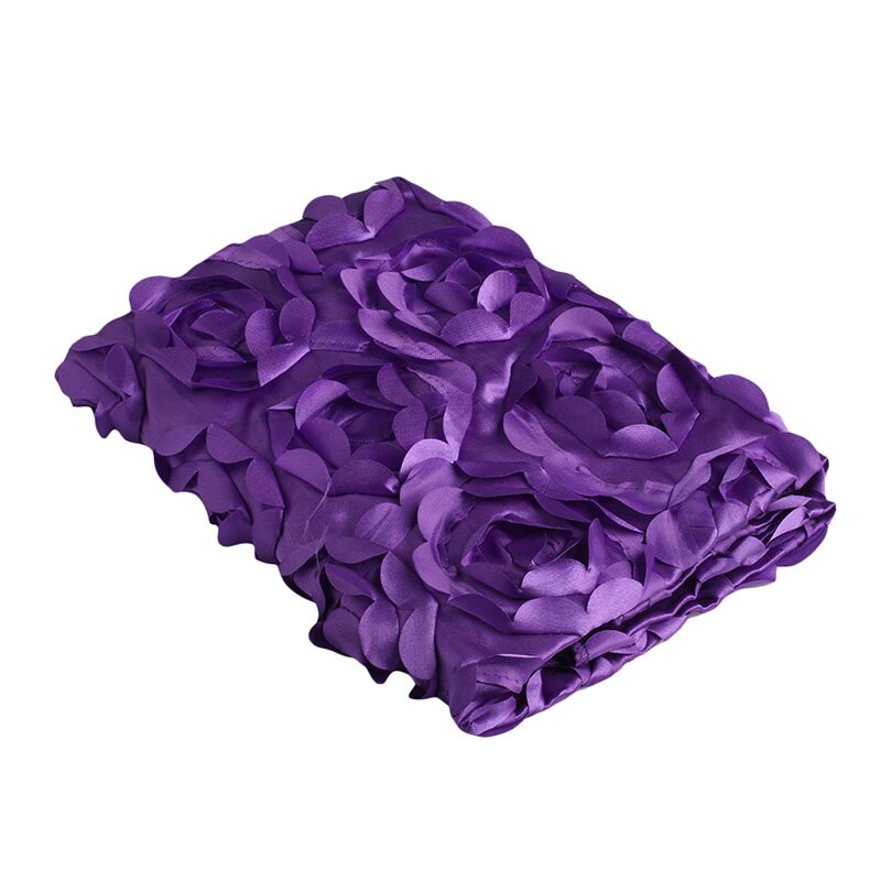 Bébé photographie couverture -né bébé 3D photographie accessoires tapis Photo Rose fleur toile de fond couverture: Dark Purple