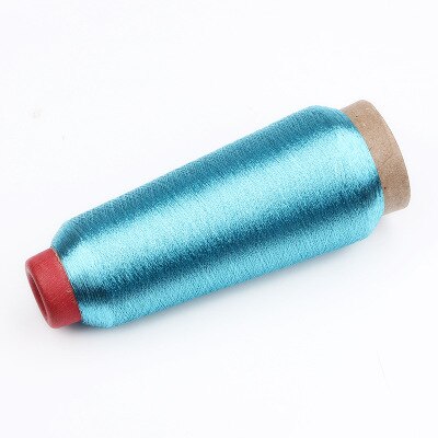 Embroidery Fine Thread Cross Stitch Sewing Machine Manual Computerized Embroidery Thread Sewing Thread 3600m 1 roll: Blue lake