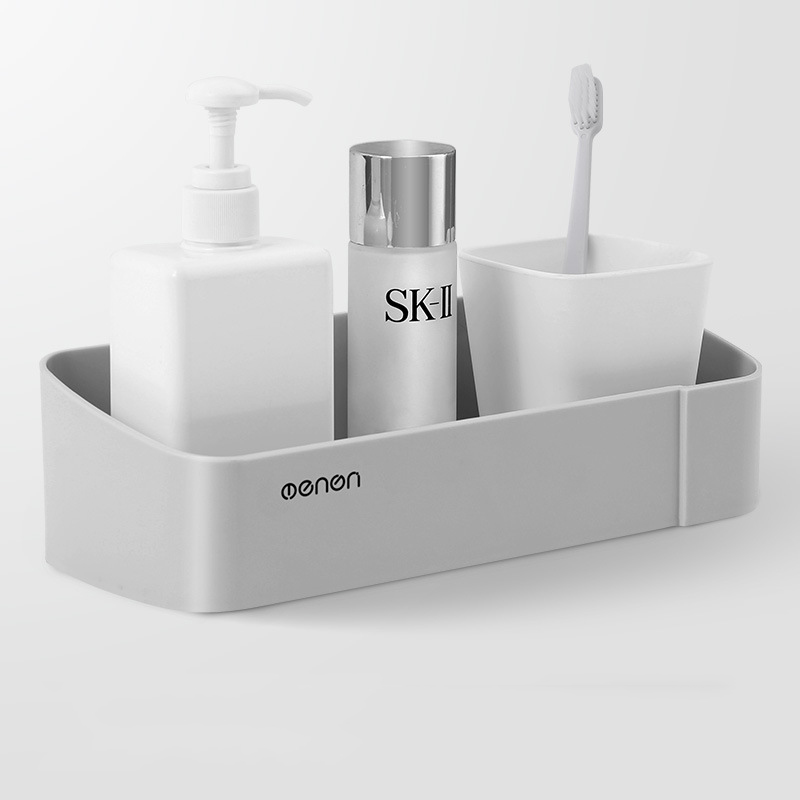 Bathroom Wall Shelf Plastic Storage Shelf Batheroo... – Vicedeal