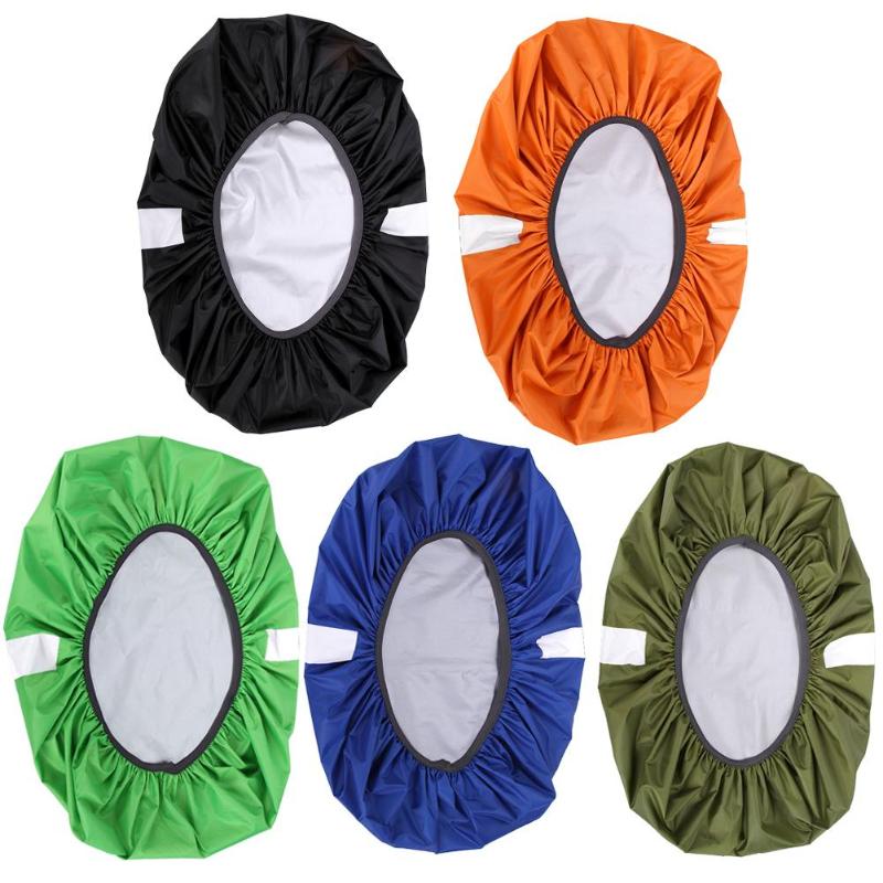 Impermeable ajustable mochila resistente al polvo bolsa de cubierta de lluvia de polvo