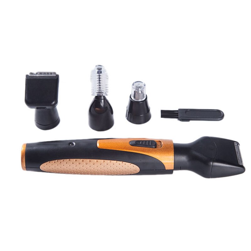 Tondeuse à cheveux multifonctionnelle 4In1 tondeuse à cheveux électrique Rechargeable hommes rasage rasoir nez cheveux rasoir de sourcils cheveux électriques: A