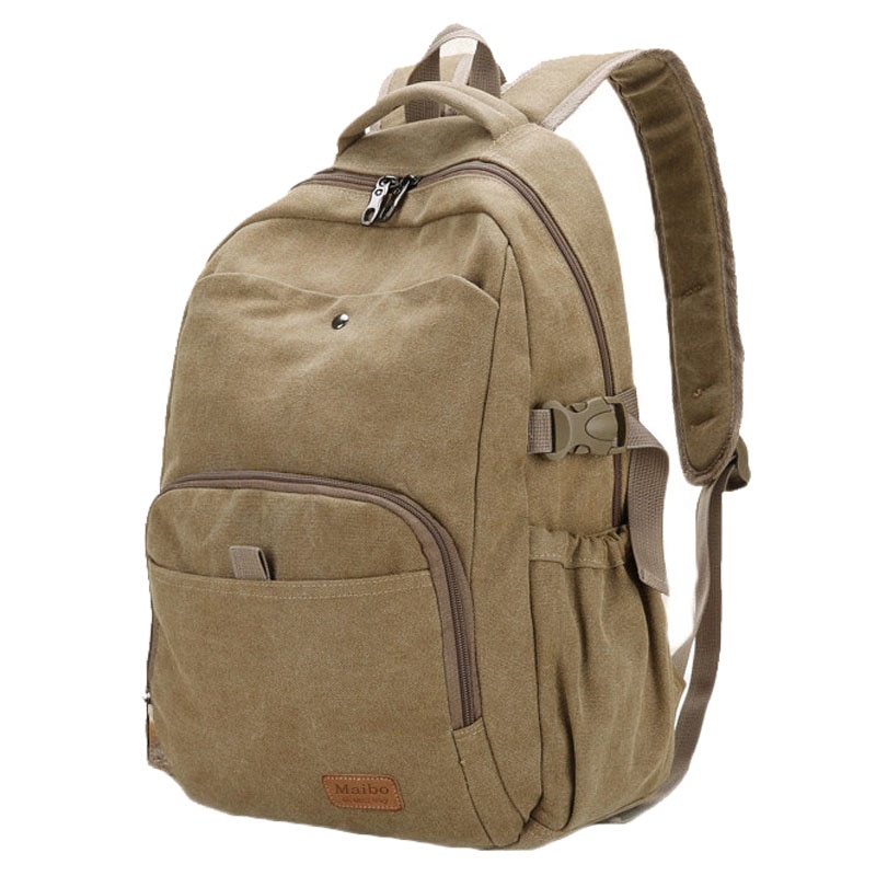 Chuwanglin Casual Canvas Rugzak Unisex School Rugzakken Zakelijke Laptop Tas Grote Capaciteit Reistassen Mannelijke Tas S9878