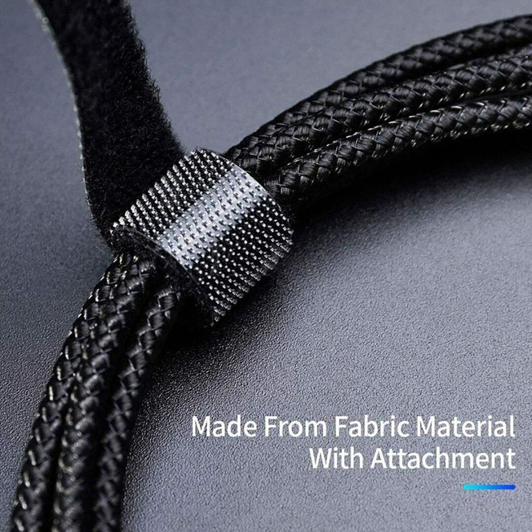 10 Meter Nylon Hook & Loop Cable Ties Strap Reusab... – Vicedeal