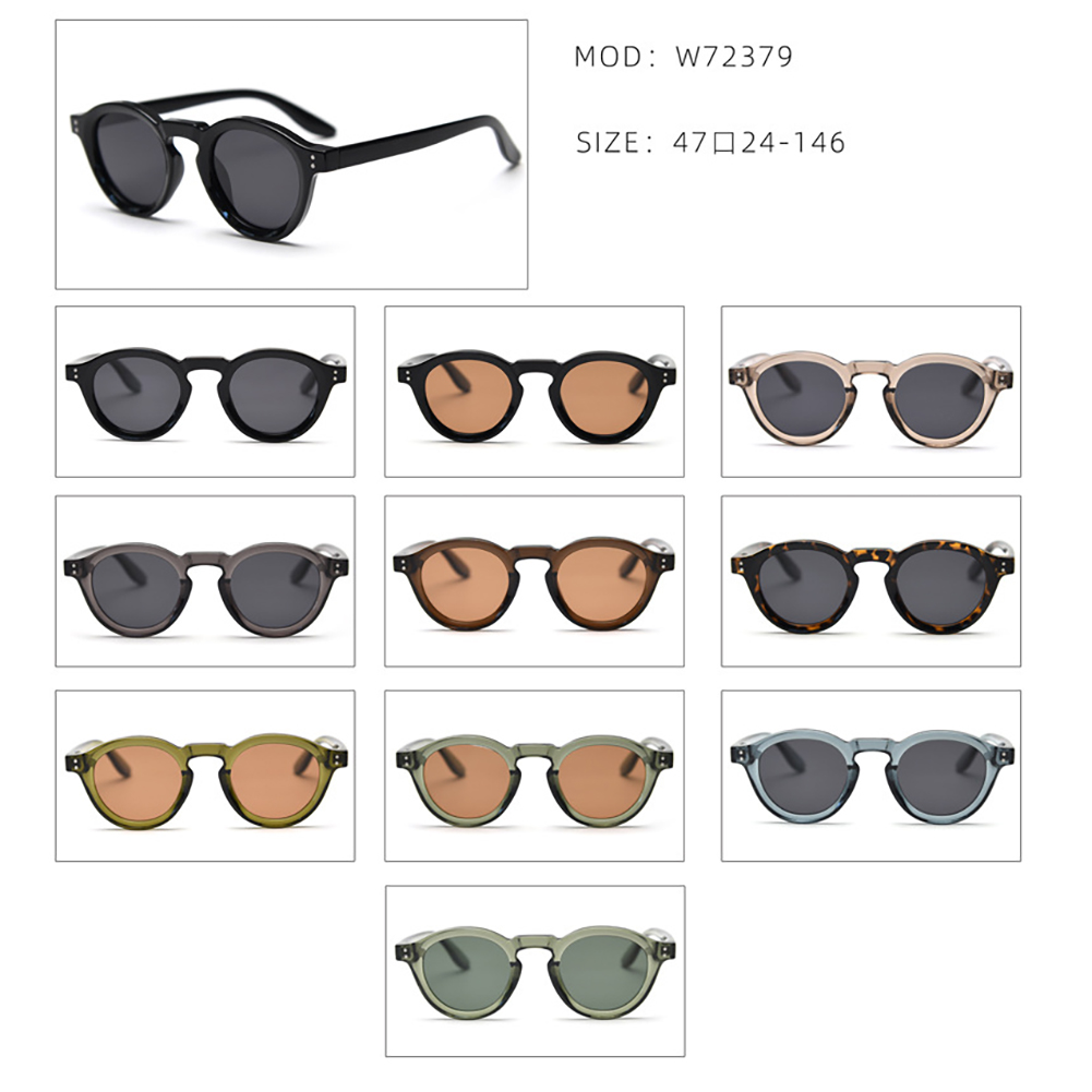 Peekaboo unissex polarizado óculos de sol retro feminino azul verde marrom tr90 óculos de sol redondos para homem uv400 dropshipping 2024 masculino