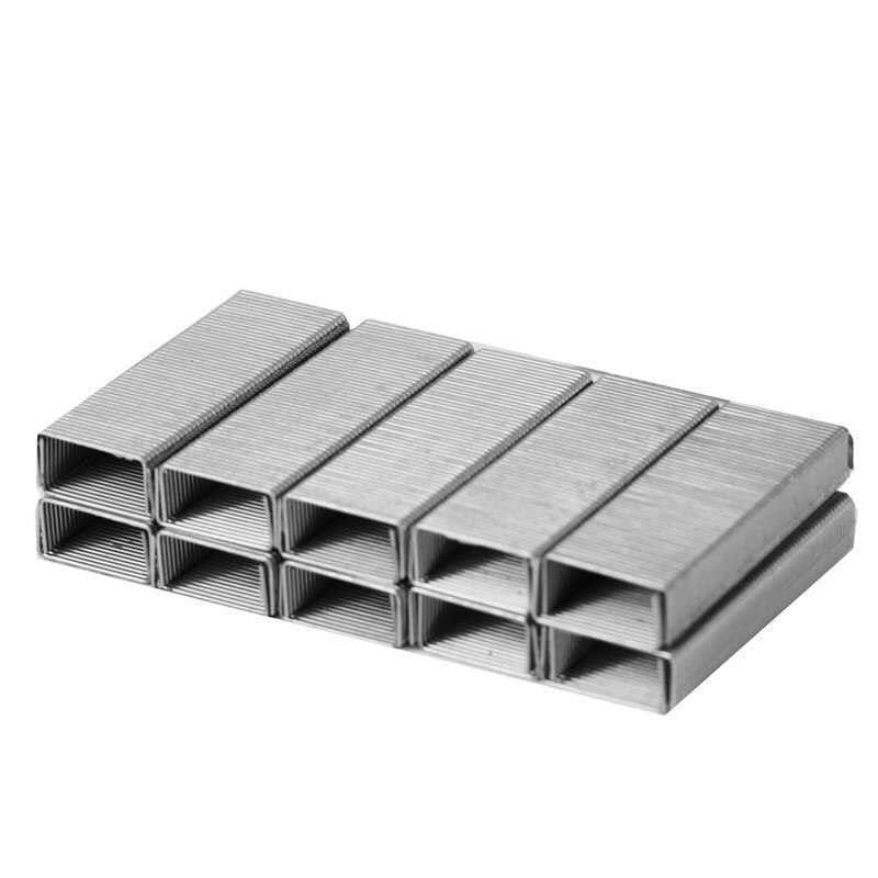 1000 stk deli stifter sett 10# 24/6 rustfrie stifter for stiftemaskin innbinding skrivesaker kontor skole perm leverandør  a6340