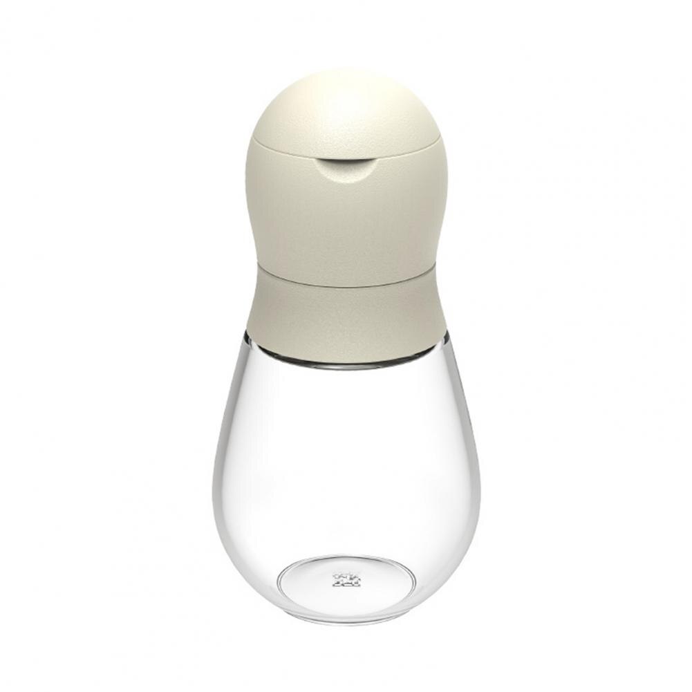 Salt Grinder Multi-function Spice Grinder Safe Dust Proof Pepper Shaker Spice Grinder:  White
