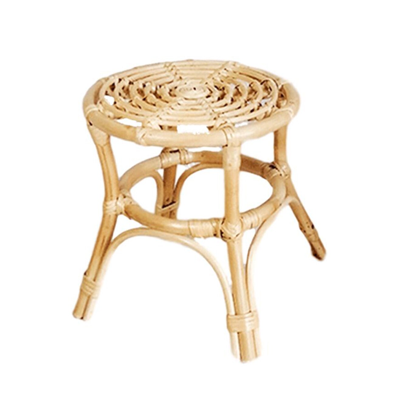 Rattan Plant Stand Indoor Plant Pot Holder Garden Vine Trellis Wooden Flower Rack Flower Pot Rack Plant Shelf In Balcony: B