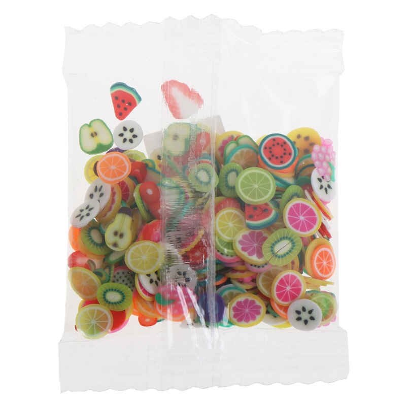 10 stilar polymer lera leksak diy slime tillbehör dekor gelé lera handgummi