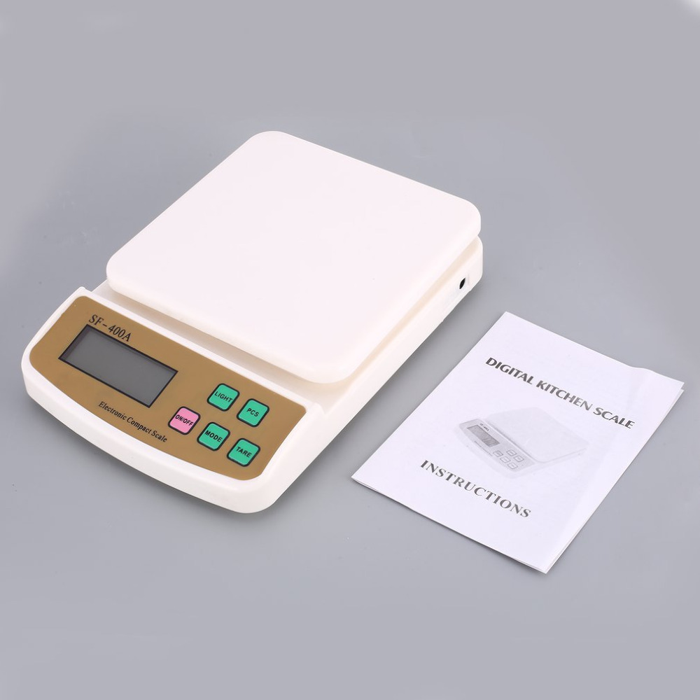 Báscula Digital de precisión de 10000g, peso con función de tara, g/oz/lb/kg, para cocina, hornear, comida, pesaje de tara de hoja de té