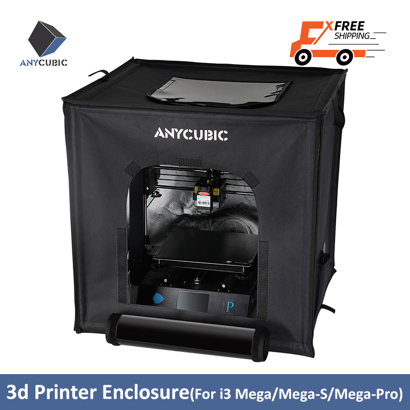 ANYCUBIC 3D Drucker Gehäuse Schutzhülle Größe 21.65 &#39;&#39;(L) x 21.65&#39;&#39;(W) x21.65&#39;&#39; (H) Für i3 Mega/Mega S/Mega Pro