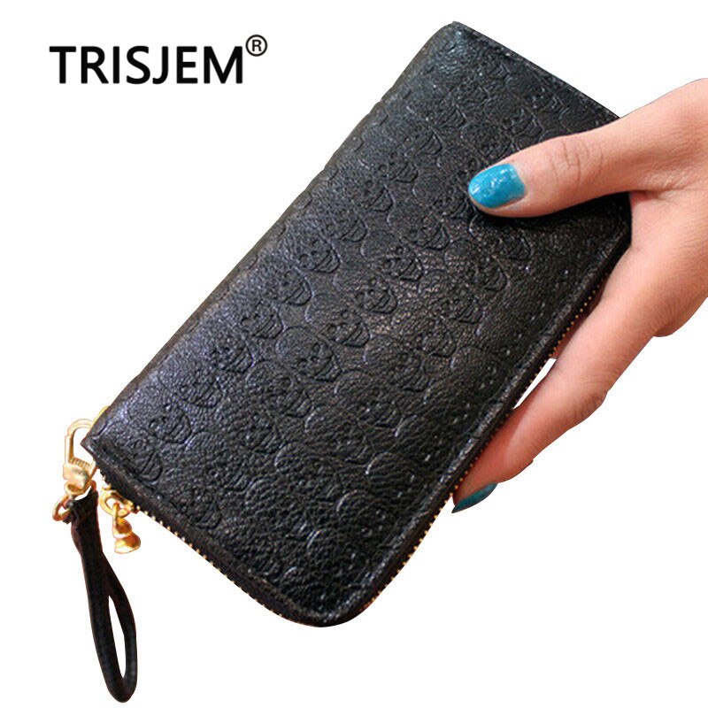 Skeleton Skull Wallet PU Leather Purse Women Wallets Female Purses Card Holders Carteira Purse Men Purse