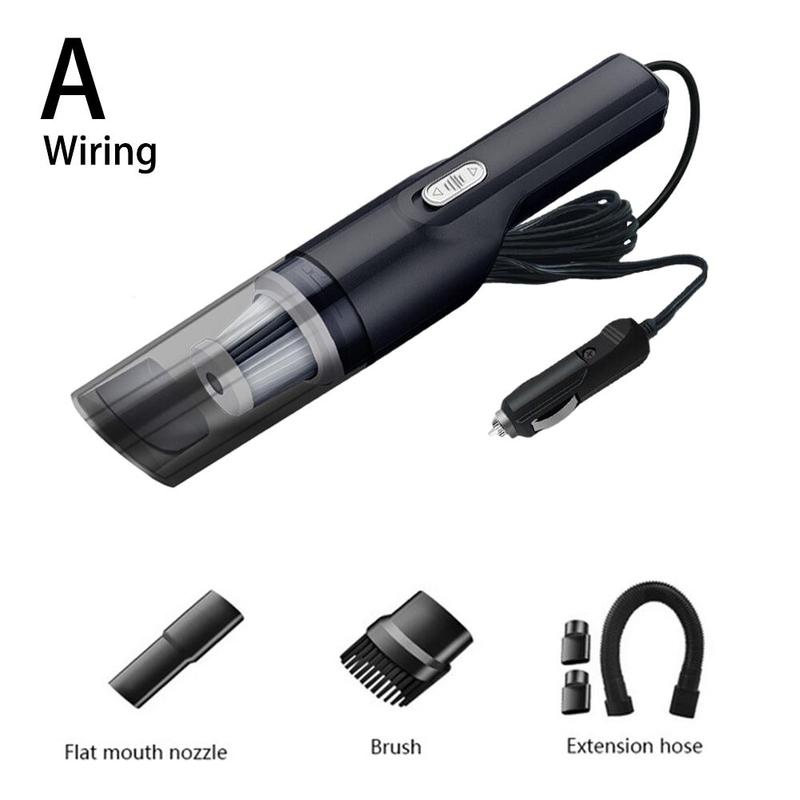 Wireless Car Vacuum Cleaner For Machine Cordless Portable Handheld Desktop Vacuum Cleaner For Home Home Appliance Car Produ W7E7: Wired