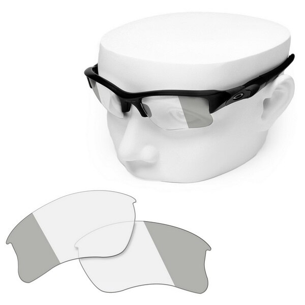OOWLIT Polarized Replacement Lenses for-Oakley Flak Jacket XLJ Sunglasses