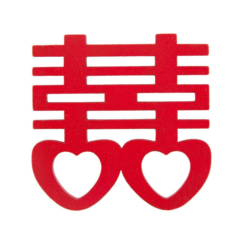 Chinese stijl koelkaststickers magnetische stickers zegen xi fu chun woord bruiloft feest jaar muurdecoratie: C