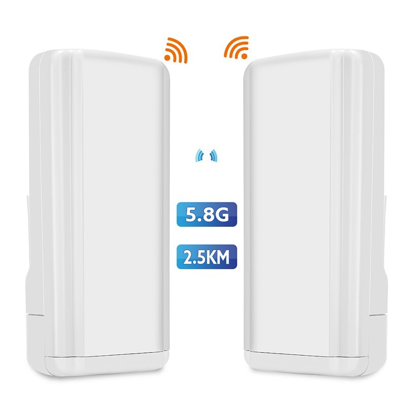 2 Pcs Wireless WiFi Bridge Outdoor CPE Router WIFI... – Grandado