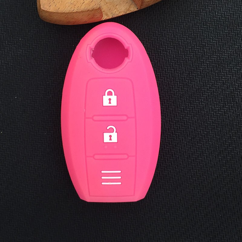 Housse de protection pour clé de voiture en Silicone, 3 boutons, pour Nissan Micra Murano Juke Alissa Pulsar x-trail note almera Altima, télécommande
