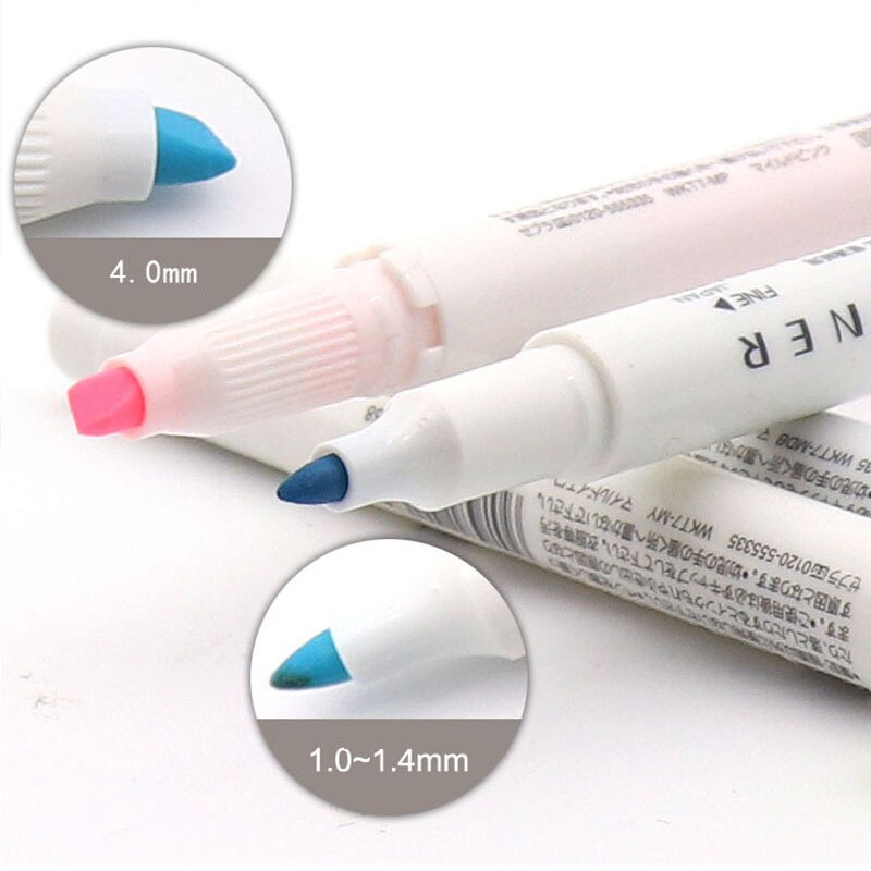 Mildliner-Set de rotuladores de doble punta, artículo de papelería japonesa, marcador para dibujar con colores, bolígrafos para la escuela, suministros para la oficina, 5 unidades por juego