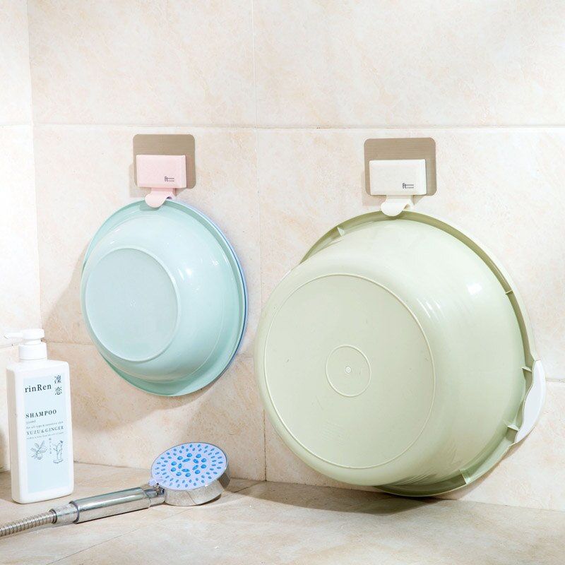 Gancho de ventosa sin rastro, gancho de lavabo para pared de baño, vara para colgar en la pared, gancho colgador para cocina, herramientas