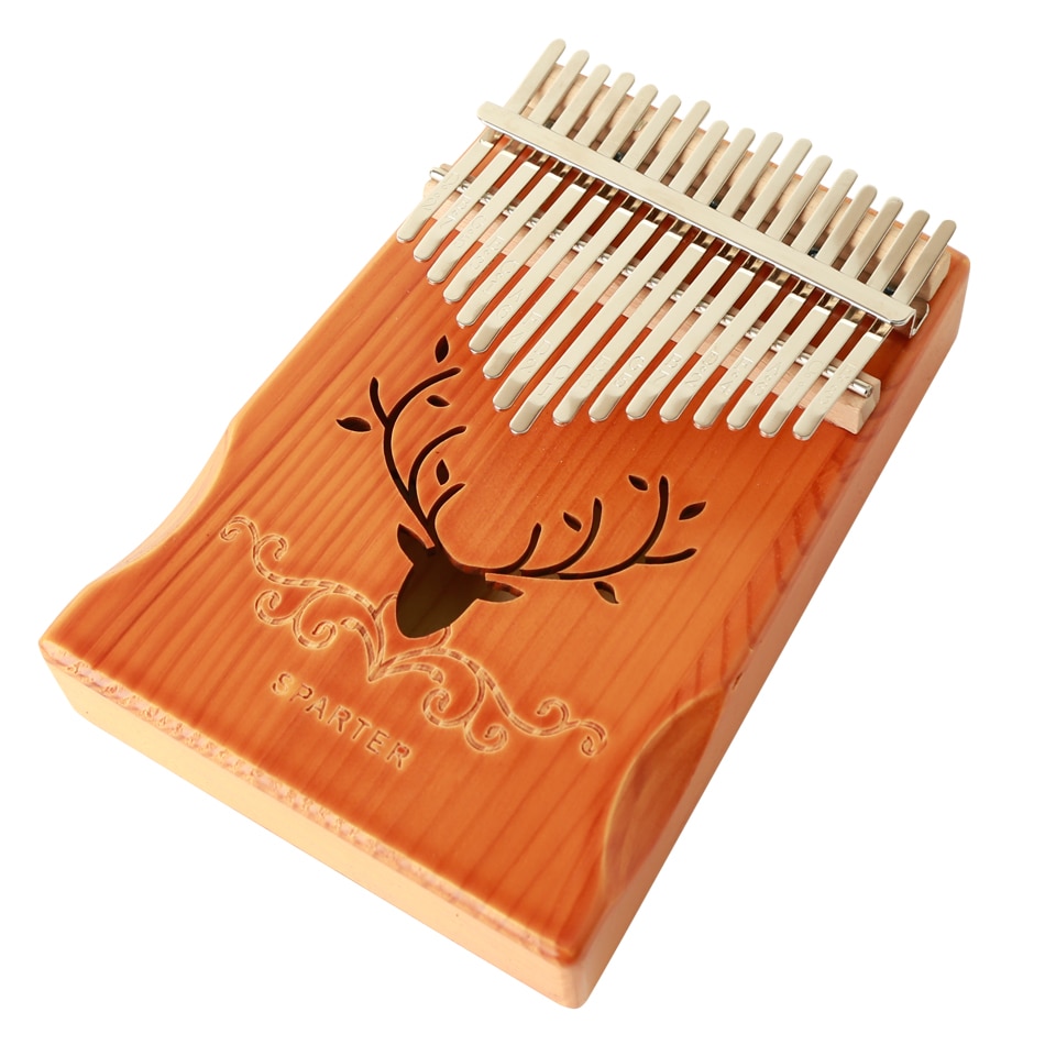 Kalimba 17 Keys Thumb Piano builts-in EVA high-performance protective box tuning hammer kalimba