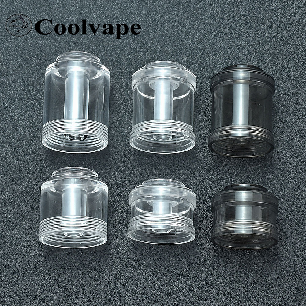 sxk Flash e Vapor V4.5S+ RTA MTL Atomizer SteamTuners Nano BellCap pc material bellcap with 510 mtl drip tip resin: 6-BELLCAP