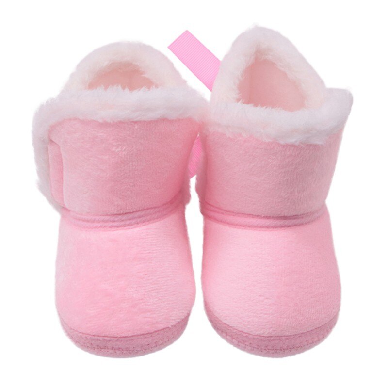 Newborn Toddler Warm Boots baby Girls Boys Shoes Soft Sole Fur Snow Boots for 0-18M Bebe First Walkers