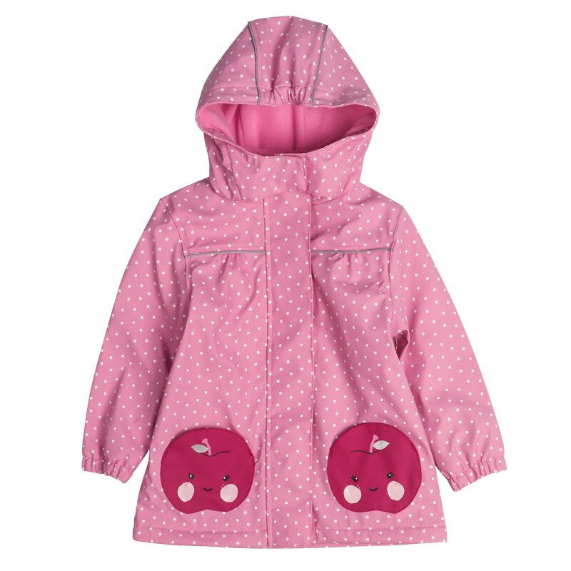 2022 Fleece Rain Coat Kids Waterproof Baby Girl Wi... – Grandado