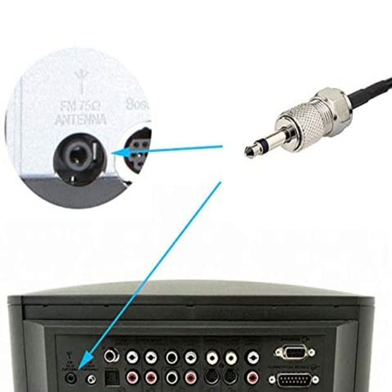 FM Antenna Home Theater Stereo Receiver Tuner Base FM Radio Antenna