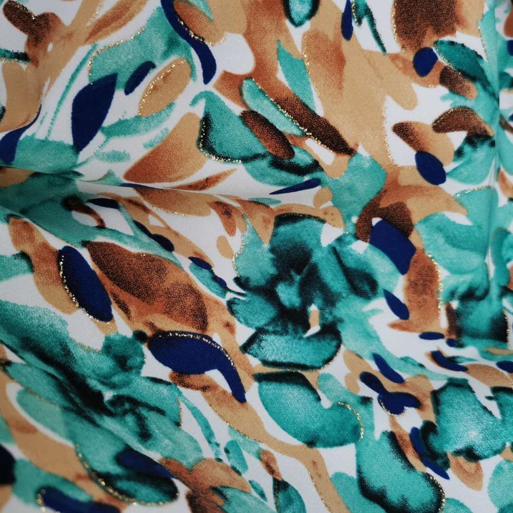 Tejido de gasa elástico textil para coser