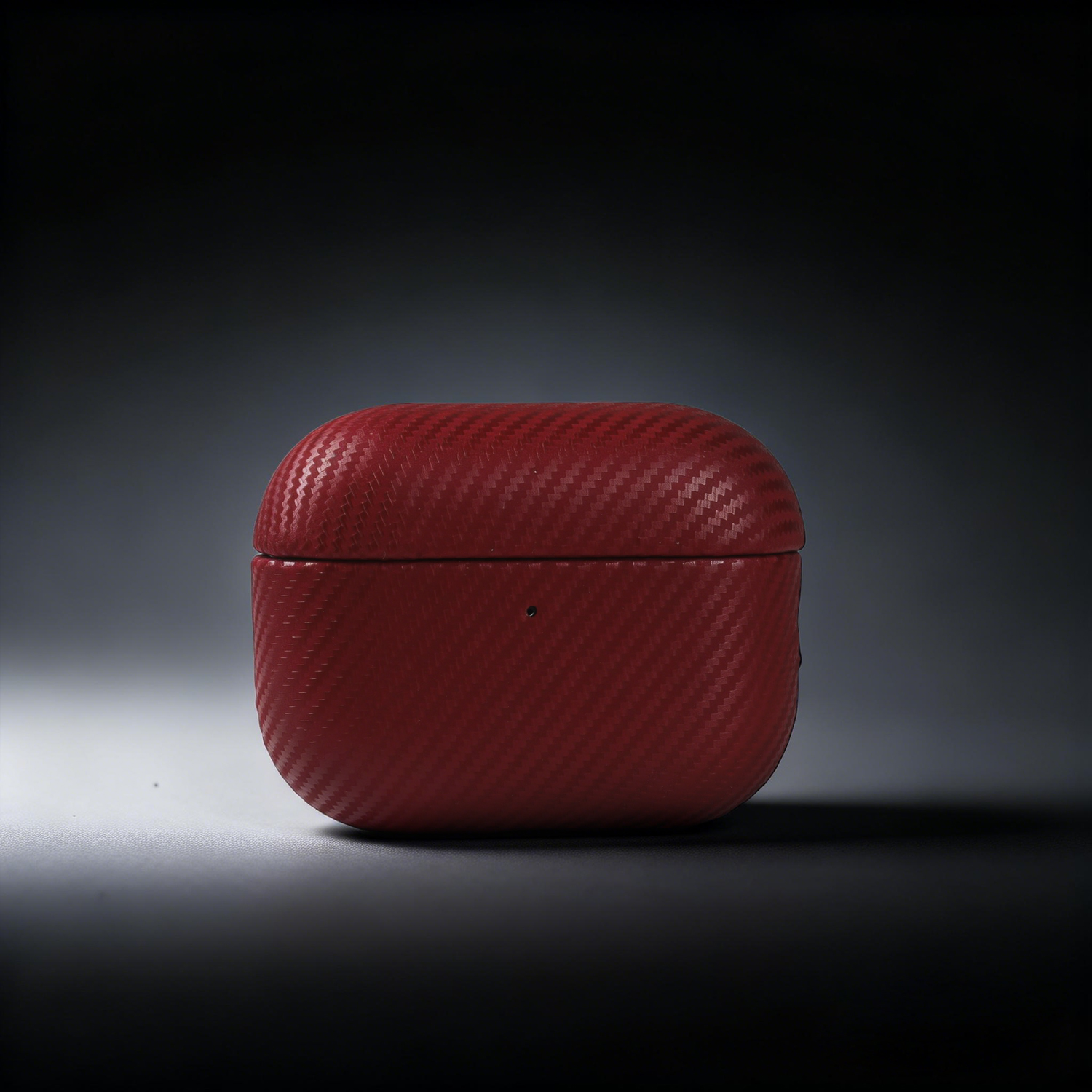 Echtes Lederetui für AirPods 4 Hüllen, handgefertigte kabellose Bluetooth-Kopfhörer-Schutzhülle für AirPods Pro 3 Pro 2: M / Rot