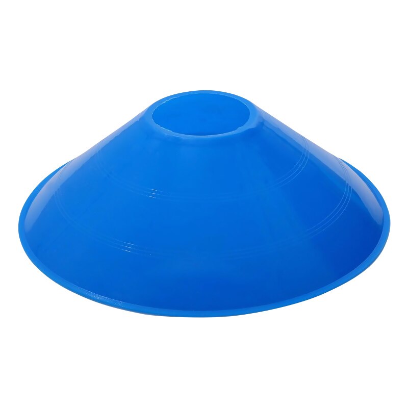 Cônes d&#39;entraînement d&#39;agilité de football avec sac de transport support en plastique pour enfants marqueurs de cône de terrain de sport cône de jeu 10 pièces: Bleu