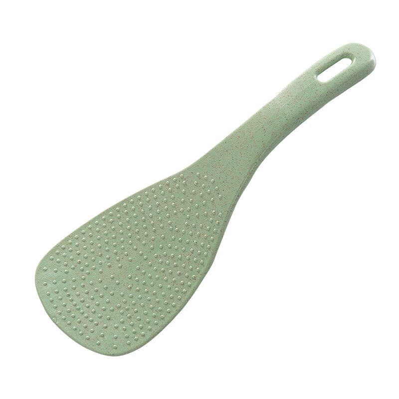 Home Rice Paddle Rice Spatula Non stick White Rice Serving Spoons Utensils Kitchen Utensil Cooking Accessories Tools: Green