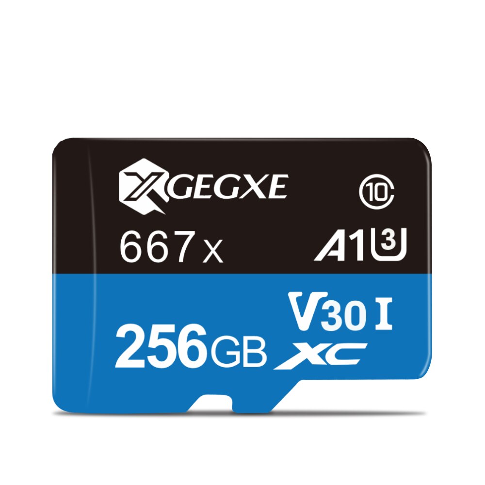 XGEGXE Speicher Karte 32GB Micro SD 667X 64GB C10 128GB 256GB TF Karte für Laptop: 256GB