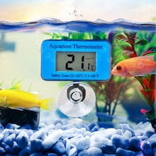 Waterproof Digital LCD Fish Tank Thermometer Underwater Temperature Monitor With Suction Cup