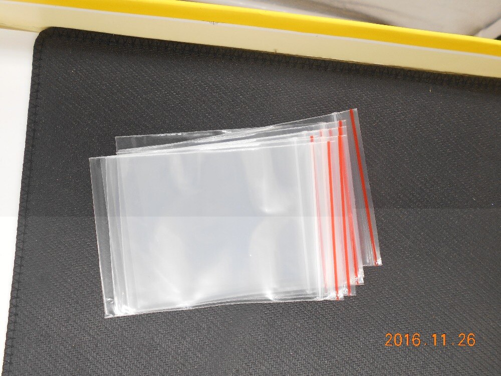 500 Transparante Zip-Lock Plastic Zakken (Bruikbare Ruimte: 5 Cm X 4 Cm) 6 Cm X 5 Cm (2 3/8 "X2"