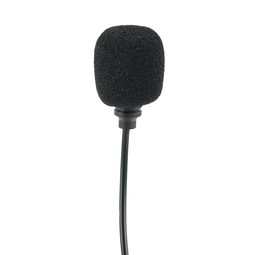 RETEKESS Draagbare Clip-on Reversmicrofoon 3,5 mm Jack Bedrade Microfoon handsfree voor Gids Systeem F4511B