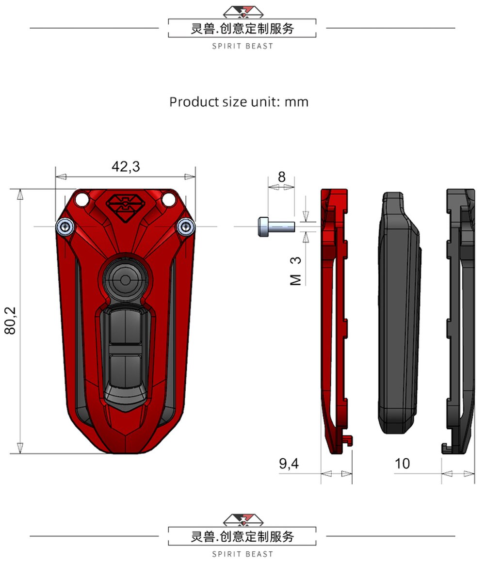 Motorcycle key protective shell cover for Honda PCX150 PCX125 RX125 FI FORZA 300 WH110T-6A/7 NS110R