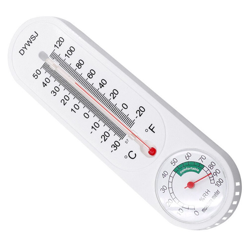 Wall Thermometer hygrometer Indoor outdoor mini thermometer humidity meter for Garden Greenhouse Home thermometer