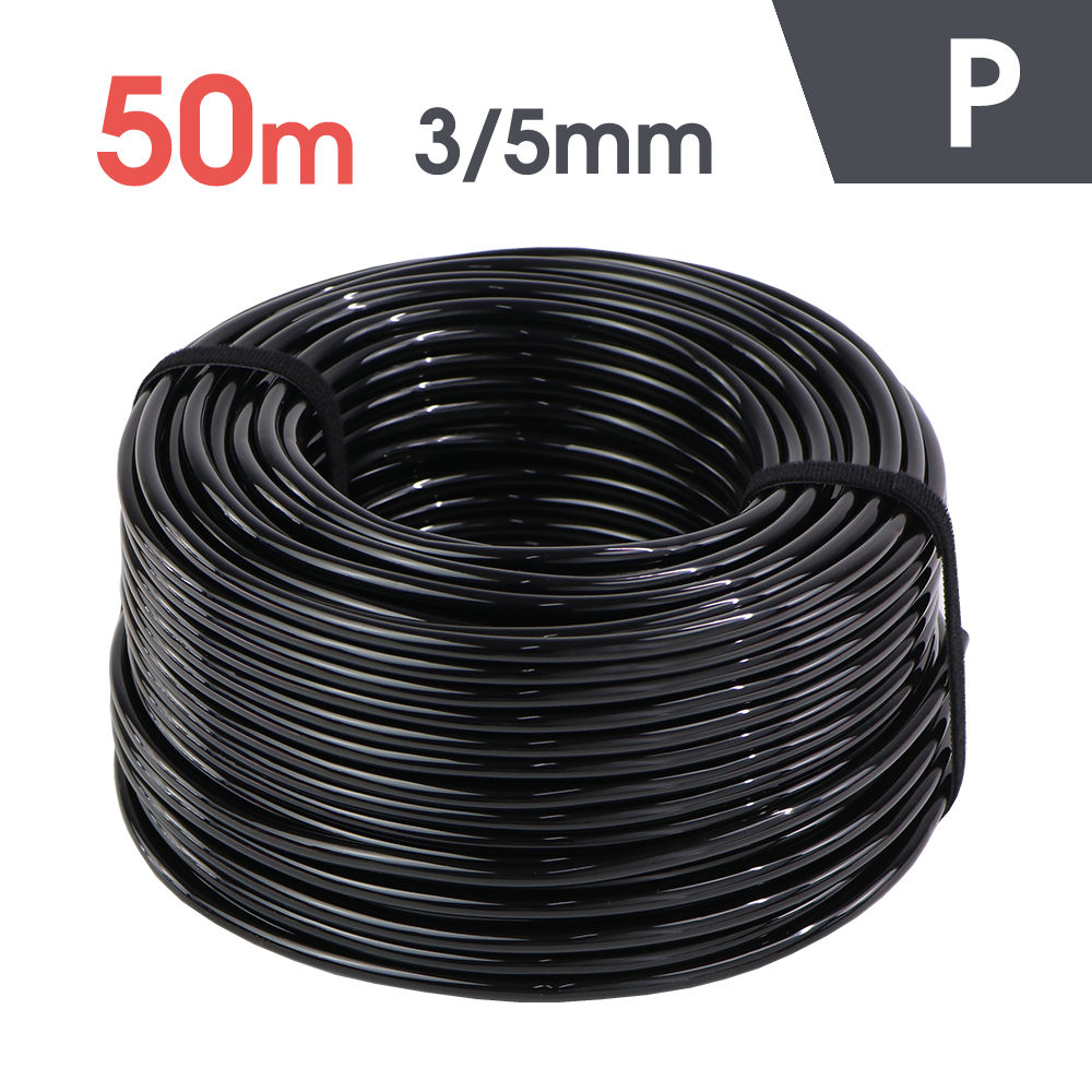 MUCIAKIE 10–100 m Gewächshaus-Tropfbewässerungsset 4-Wege-3/5-mm-Tropfpfeil 2-Wege-Absender-Bewässerungssystem für Topfgartenrasen 1 l/h: MULTI