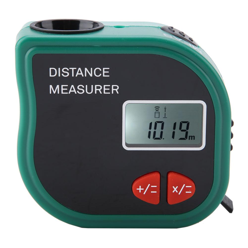 18m Distance Measurer Handheld LCD Distance Meter Ultrasonic Distance Meter Measurement Electronic Tape Measure