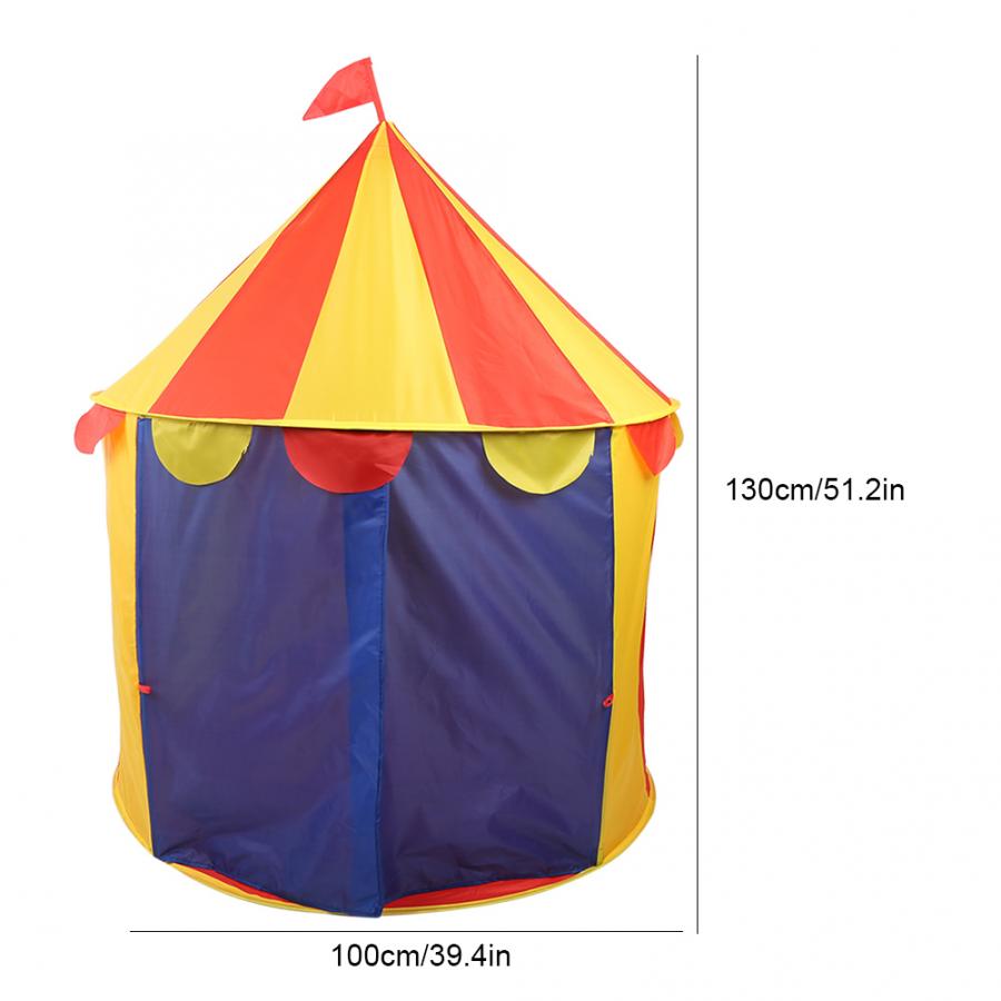 Portatile Bambini I Bambini Giocano Casa Tenda Up Tende Da Spiaggia Piscina di Palline Tenda Con Cortile Con Giardino di Gioco Strisciando Pieghevole Tenda Giocattolo: H