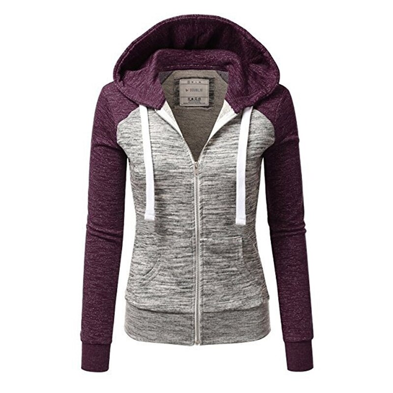 Quick-dry Women Sport Jacket Long-sleeved Running Gym Sweatshirt Fitness Zipper Jacket Outerwear