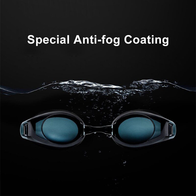 Originele Ts Volwassen Zwembril Zwemmen Glazen Hd Anti-Fog 3 Vervangbare Neus Stomp Met Siliconen Pakking Widder Hoek bril